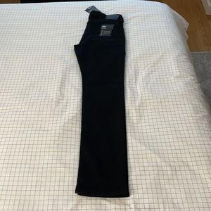 Paige Federal Slim Straight Black Jeans (Waist: 30)